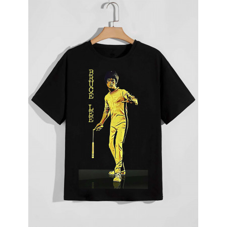 Tricou Bruce Lee din bumbac